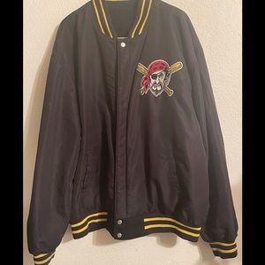 Throw back Pittsburgh Pirate reversible jacket size xxl